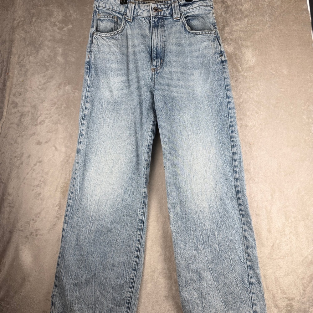 Cotton On Light Blue Wide Leg Jeans
